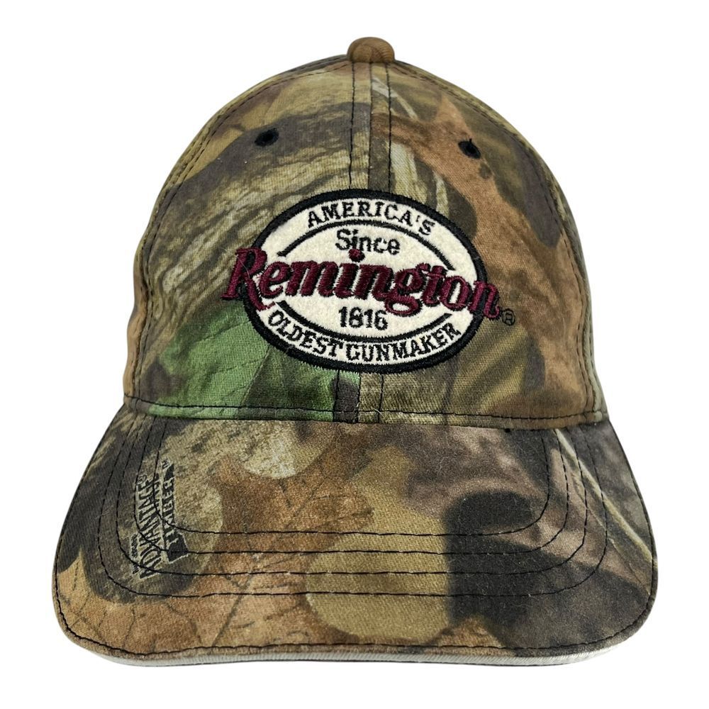 Remington Headwear FlexFit SnapBack Camo‎ Hat Cap